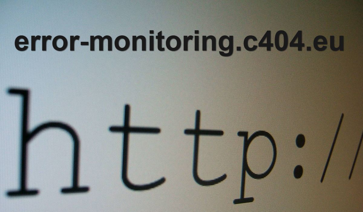 error-monitoring.c404.eu